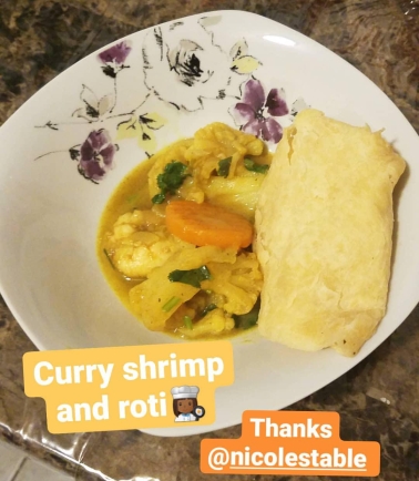 At Home Roti and Curry Attempt
